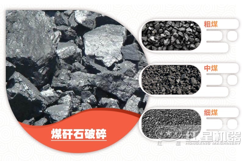 煤可破碎成各種粒度規(guī)格，售價不同